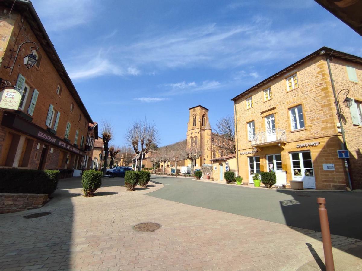 Appartement Oingt - Les Meubles Des Pierres Dorees Theize Buitenkant foto
